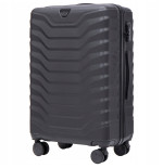 Wings Walizka twarda średnia ABS PEA01-M-BLACK 63 l