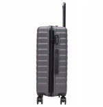 Walizka WINGS twarda średnia ABS PEA01-M-D.GREY 63 l