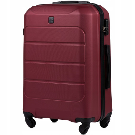 WINGS ŚREDNIA WALIZKA PODRÓŻNA TWARDA 63L GAN01-M-MAROON