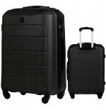 Wings Walizka twarda średnia ABS GAN01-M-BLACK 63L