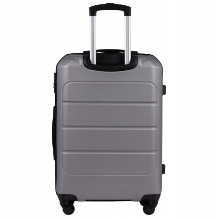 Wings Walizka twarda średnia ABS GAN01-M-T.GREY 63 l