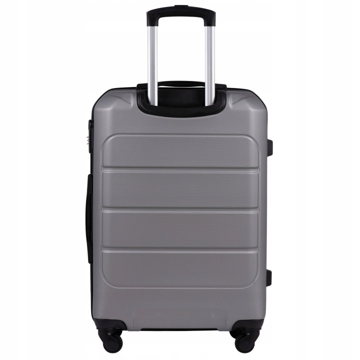 Wings Walizka twarda średnia ABS GAN01-M-T.GREY 63 l