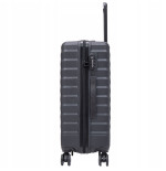 Wings Walizka twarda średnia ABS PEA01-M-BLACK 63 l