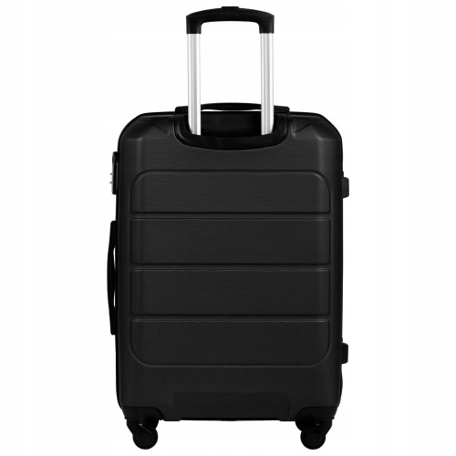 Wings Walizka twarda średnia ABS GAN01-M-BLACK 63L