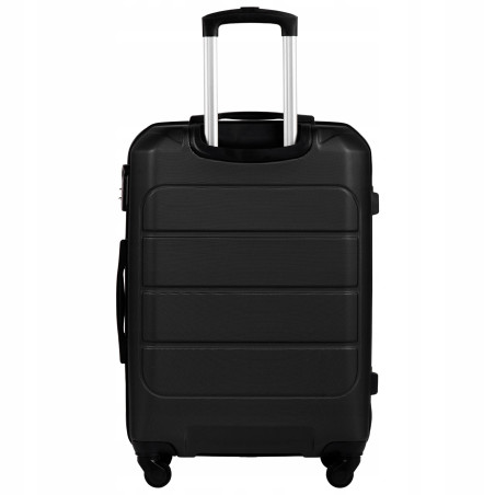 Wings Walizka twarda średnia ABS GAN01-M-BLACK 63L
