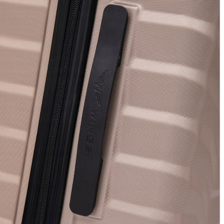 Walizka WINGS twarda średnia ABS PEA01-M-CHAMPAGNE 63 l