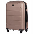 Wings Walizka twarda średnia ABS GAN01-M-CHAMPAGNE 63 l