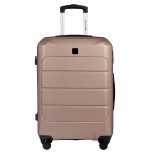 Wings Walizka twarda średnia ABS GAN01-M-CHAMPAGNE 63 l