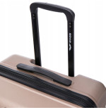 Walizka WINGS twarda średnia ABS PEA01-M-CHAMPAGNE 63 l