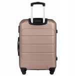 Wings Walizka twarda średnia ABS GAN01-M-CHAMPAGNE 63 l