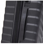 Wings Walizka twarda średnia ABS PEA01-M-BLACK 63 l
