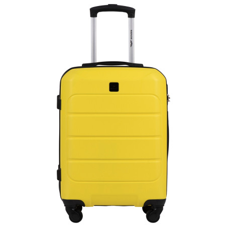 Wings Walizka twarda średnia ABS GAN01-M-YELLOW 63 l