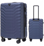 Wings Walizka twarda średnia ABS PEA01-M-BLUE 63 l