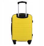 Wings Walizka twarda średnia ABS GAN01-M-YELLOW 63 l