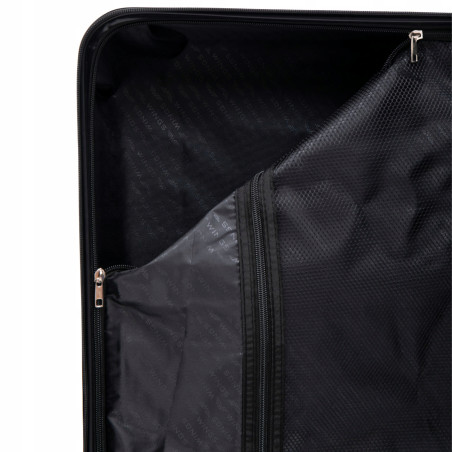 Walizka WINGS twarda średnia ABS PEA01-M-D.GREY 63 l