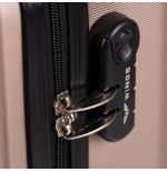 Wings Walizka twarda średnia ABS GAN01-M-BLUE 63L