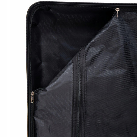 Wings Walizka twarda średnia ABS PEA01-M-BLACK 63 l