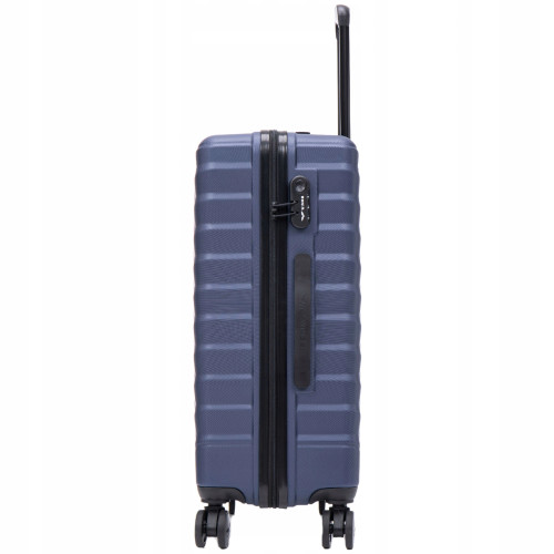 Wings Walizka twarda średnia ABS PEA01-M-BLUE 63 l
