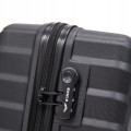 Wings Walizka twarda średnia ABS PEA01-M-BLACK 63 l