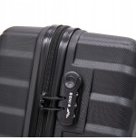 Wings Walizka twarda średnia ABS PEA01-M-BLACK 63 l
