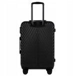 Walizka twarda średnia ABS SN120 M BLACK 63 l