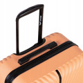 Walizka twarda średnia ABS SN120 M BLACK 63 l