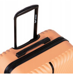 Walizka twarda średnia ABS SN120 M BLACK 63 l