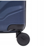 Wings Walizka twarda średnia ABS PEA01-M-BLUE 63 l