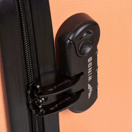 Walizka twarda średnia ABS SN120 M BLACK 63 l