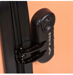 Walizka twarda średnia ABS SN120 M BLACK 63 l