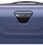Wings Walizka twarda średnia ABS PEA01-M-BLUE 63 l