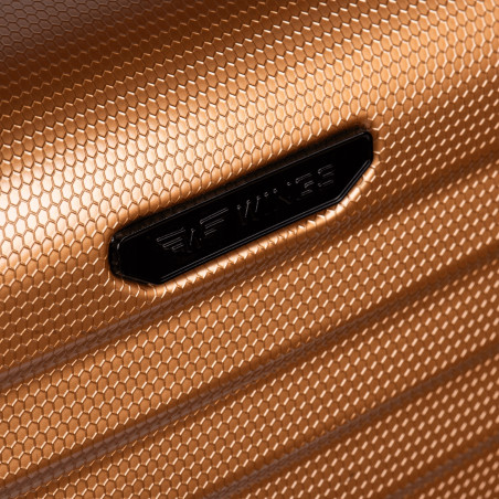 Walizka twarda średnia poliwęglan (polikarbonat) PC140 M SILVER 63 l