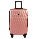 Walizka WINGS twarda średnia poliwęglan (polikarbonat) PC190 M PINK 63 l
