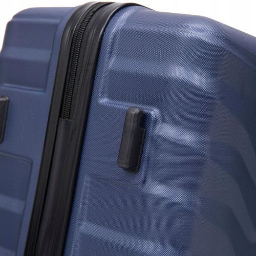 Wings Walizka twarda średnia ABS PEA01-M-BLUE 63 l