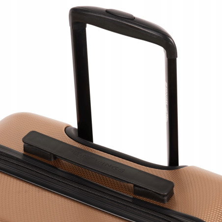 Walizka twarda średnia poliwęglan (polikarbonat) PC140 M SILVER 63 l