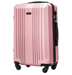 Walizka WINGS twarda średnia ABS KST01 M ROSE GOLD 68 l