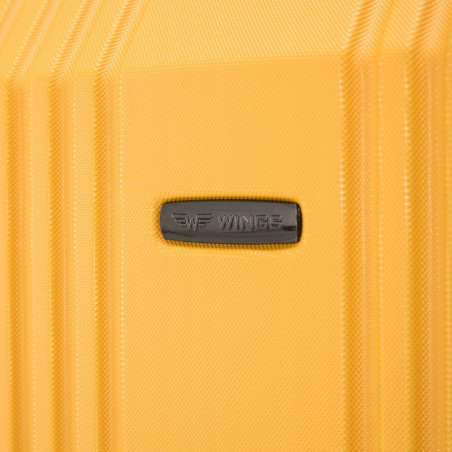 Walizka WINGS twarda średnia ABS KST01 M ROSE GOLD 68 l