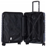 Wings Walizka twarda średnia ABS PEA01-M-BLUE 63 l