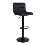 Hoker regulowany Monzo czarny Velvet
