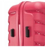 Walizka WINGS twarda średnia polipropylen PHX01M BLACK 63 l