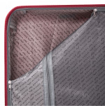 Walizka WINGS twarda średnia polipropylen PHX01 M DARK GREY 63 l