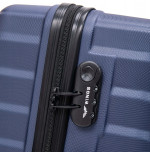 Wings Walizka twarda średnia ABS PEA01-M-BLUE 63 l