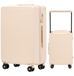Walizka WINGS twarda średnia ABS BNT01 M DIRTY WHITE 63 l
