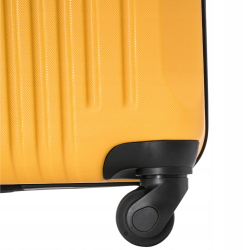 WALIZKA WINGS ŚREDNIA 24" 63l ABS 4 KOŁA KST01 M BLACK