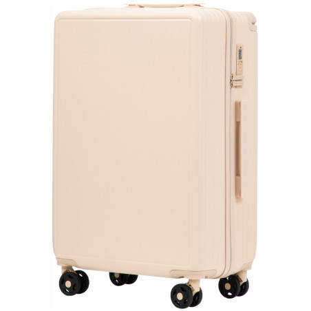 Walizka WINGS twarda średnia ABS BNT01 M DIRTY WHITE 63 l
