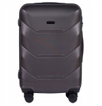 Walizka WINGS twarda średnia ABS 149 M DARK GREY 63 l