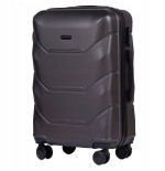 Walizka WINGS twarda średnia ABS 149 M DARK GREY 63 l