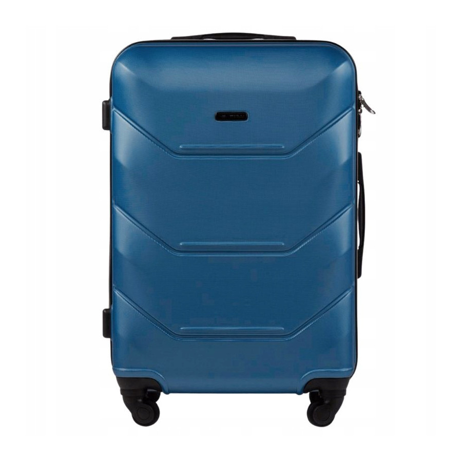 Walizka WINGS twarda średnia ABS 149 M TITAN BLUE 63 l