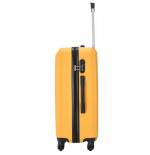 WALIZKA WINGS ŚREDNIA 24" 63l ABS 4 KOŁA KST01 M BLACK