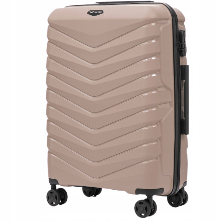 WALIZKA ŚREDNIA WINGS POLIPROPYLEN 63L WINGS PHX02 M CHAMPAGNE